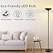 Floor Lamp - Torchiere Floor Lamp, 24W Dimmable Floor Lamp, 2160 Lumens, 3000K Warm White, Energy-saving, Metal Material, LED Floor lamp for Living Room, Standing Lamps for Bedrooms, Reading & Office