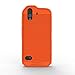 Wireless PROTECH Case Compatible with CAT S61. Slim Flexible Rugged Case with Drop Protection (Orange)