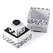 Focus Cube, Magicfly Fidget Cube For Anxiety Stress Relief Attention Focus Cube Toy For Adult Gift ADHD, White+black button