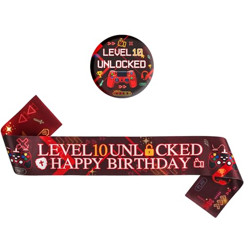 10th Birthday Decorations Red