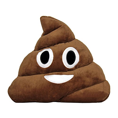 Poop Emoji Pillow Emoticon Cushion Plush Toy