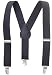 Suspenders for Kids - 1 Inch Suspender Perfect for Tuxedo - Black (30") primary
