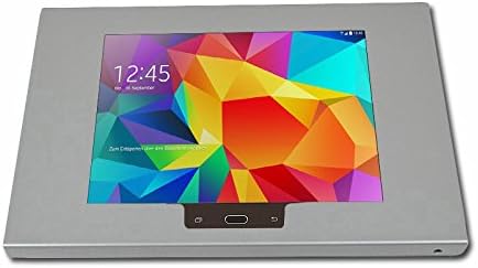 TabLines with Home Button Case for Samsung Galaxy Tab 4 10.1 Silver