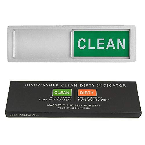 Stritra Clean Dirty Sign Dishwasher Slider Indicator Suit All Dishwashers Simple Design