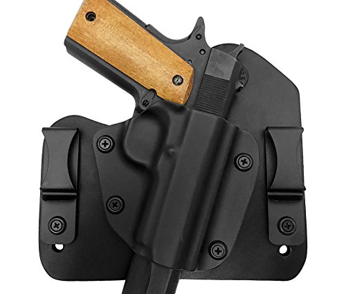 1911 full size 4&5" hybrid holster iwb right hand black