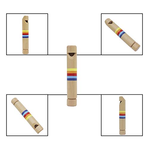 1PC Children's Slide Wooden Flute Horn Trumpet Cute Musical Educational Toy Instruments Kid Fun Flutophone