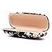 EZESO ESSENTIAL SKINCARE Glasses Case Hard Shell Eyeglass Case for Women Fabrics Floral Retro Spectacle Case Box Portable
