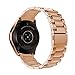 Aresh Compatible with Galaxy Watch Active2 40mm Bands&Active 2 44mm Band,20mm Stainless Steel Strap Compatible for Samsung Galaxy Watch Active 2