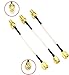 OdiySurveil(TM 3-Pack SMA Extension Cable,RF Antenna SMA Female to SMA Male RG316 Coaxial Cable Adapter,20CM/7.9''