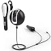 Bluetooth Receiver, RAGU Hands-Free Bluetooth Car Kit Wireless Bluetooth Music Receiver with Free Bluetooth Headset, Dual USB, Magnetic Base, Built in Mic -Black