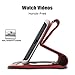 iPhone 8 Case / iPhone 7 Case, TORU Synthetic Leather Wristlet Flip Cover Folio Wallet Case with [Card Slot][ID Holder][Kickstand][Wrist Strap] for iPhone 8 / iPhone 7 - Burgundy Red
