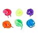NUOLUX 6pcs Magic Worm Toys Wiggly Twisty Fuzzy Carnival Party Favors(Random Color)