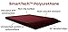 Smart Step Home Collection 72 Inch by 20 Inch Fleur-de-Lys Mat, Burgundy