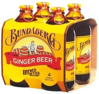 Amazon Co Jp Bundaberg ジンジャービール 4本 食品 飲料 お酒