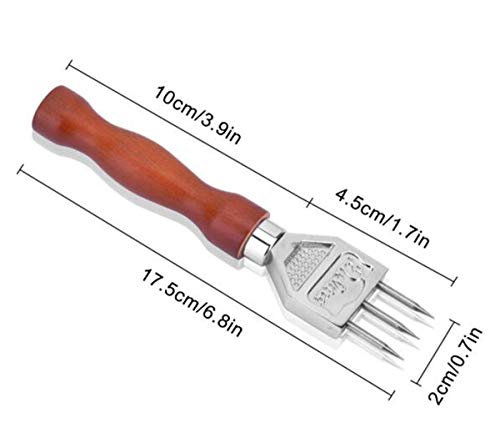 Eispickel, Edelstahl, 3 Zinken, Eismeißel, Crushed Ice Barware Bartender Tools Bar Zubehör Japanisch Dreizackigen… – Bild 5