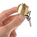 Rockbros Bike Bicycle Cycling Handlebar Bell Safety Metal Ring Loud Sound Handlebar Bells Ultra-loud MTB Road Bikes Horns (Gold) CS195