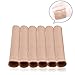 Povihome 6 Pack Toe Tubes - Large (15/16''D), Fabric and Gel Lining Big Toe Protector, Toe Sleeves for Callus, Corn, Blister, Running, Pain Relief