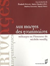 Aux marges des grammaires