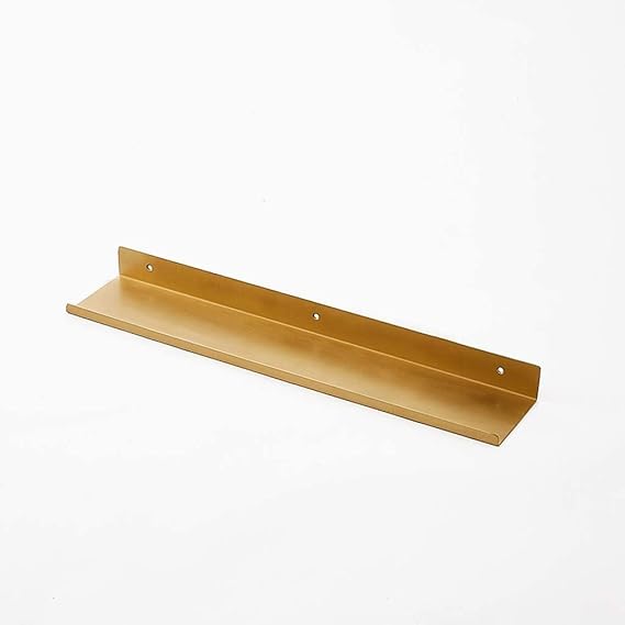 Floating Shelves Schwimmende Regale Moderne Wandmontierte Messing
