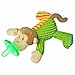 Mary Meyer Wubbanub Plush Pacifier, Mango Monkey