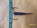 SNAG HOOK SIZE 12/0 Weighted Treble Snagging Hook 3 OZ