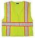 ML Kishigo 1195 Ultra-Cool Polyester Mesh Multi-Pocket Vest, Extra Large, Lime
