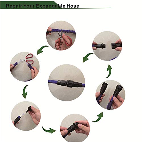 SPEQUIX Garden Expandable Hose Repair Kit Faucet Adapter Hose