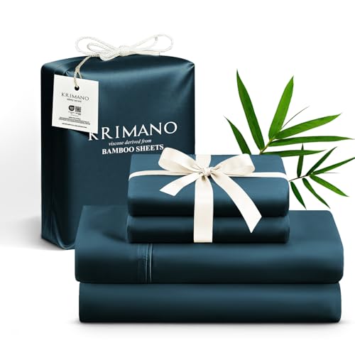 KRIMANO Bamboo Viscose Sheet Set