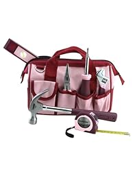 Gran Cuello 6709 Essentials alrededor de la Casa Herramienta Set, Pink, 7