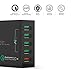 Quick Charge 2.0 AUKEY 5-Port USB Charger for Galaxy S8/S7/S6/Edge, Note 4/5, iPhone, Nexus and More | Qualcomm Certified