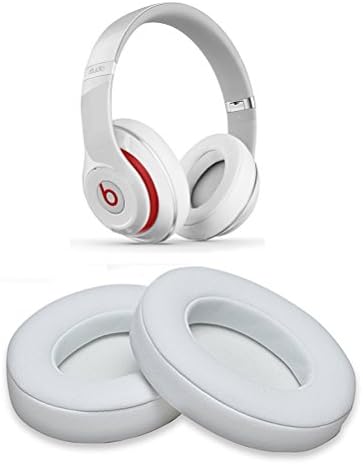 od19 Memory Foam Replacement Earpads Replacement Ear Cushion Ear Pad Foam Ear Pad For Beats Studio 2.0/3.0 Wired and Wireless Ear Headphones (White)