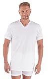 Texere Men's V-Neck Undershirt (Single Pack, Natural White, X-Large) Breathable Undershirts for Him MB6002-NWH-XL
