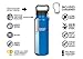 Healthy Human Stainless Steel Water Bottle | Double Walled Vacuum Insulated Water Thermos for Adults | Eco-Friendly Travel Bottles with Leak Proof Lid (Bahama, 21 oz/ 621 ML)