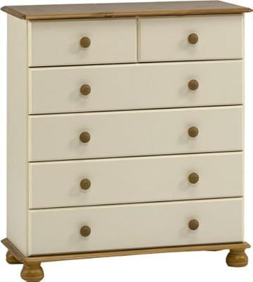 Watsons On The Web Picadilly Solid Wood 6 Drawer Storage Chest