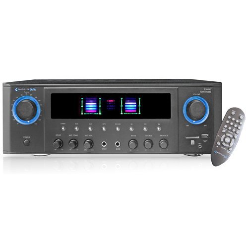 Technical Pro RX40U Receiver with Remote, USB & SD Card Inputs RX35U Upgrade