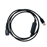 CBK New USB Programming Cable for Motorola MotoTRBO DGM-4100 DGM-4100+ DGM6100+ HKN6184C XTL5000 XTL2500 XTL1500 PM1500 XPR-4500 XPR-4550 XPR-4300 XPR-4350