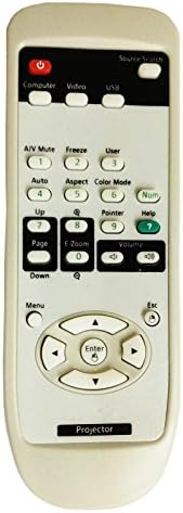 CLOB Projector Remote Control for EPSON Projector EH-TW480