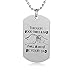 FAYERXL Dog Tag for Son from Dad Necklace-Through Good Times&Bad I Will Always BE Your DAD-Air Force Pendants