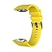 NotoCity Compatible Samsung Gear Fit2 Pro Band Silicone Watch Strap (Yellow, Small)