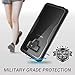 YOUMAKER Crystal Clear Case for Galaxy Note 9, Full Body with Built-in Screen Protector Heavy Duty Protection Slim Fit Shockproof Rugged Cover for Samsung Galaxy Note 9 (2018) 6.4 inch - Clear/BK