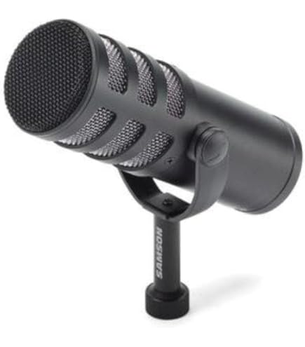 Amazon.com: SAMSON Q9U XLR/USB Dynamic Broadcast Microphone + Desk