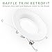 Sunco Retrofit LED Recessed Lighting 6 Inch, Downlight Can Lights for Ceiling, Baffle Trim, 965 LM, 13W (120W Equivalent), 2700K Soft White, Dimmable, Damp Rated UL 4 Pack