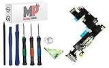 MOBILEPRIME Replacement Charging Charge Port Flex Cable with Certified Pro-Series Repair Tools for iPhone 6 Plus (Gray) - 821-2220
