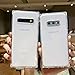 Tzomsze Samsung s10 Plus Case Clear,Samsung Galaxy S10 Plus Square Case Transparent Case Cover Reinforced Corners TPU Cushion,Crystal Slim Shock Absorption TPU Silicone Shell-Crystal Clear