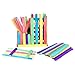 200 Pcs 4.5 Inch Colored Popsicle Sticks Wood Craft Sticks Natural Wood Sticks for DIY Crafts Creative Designs