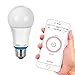 Feit Electric AOM800/827/LED/HBR 60W Equivalent (2700K) A19 Dimmable Bluetooth Smart HomeBrite LED Light Bulb, Soft White