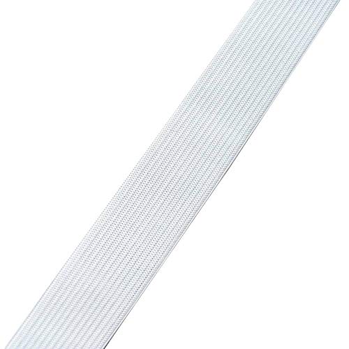 Leline's Elastic Spool, Knit Elastic Band for Sewing, 1 Inch x 5 Yard, White