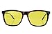 Duco Night Driving Glasses for Headlight Anti-glare Night Time Yellow Lenses 3029