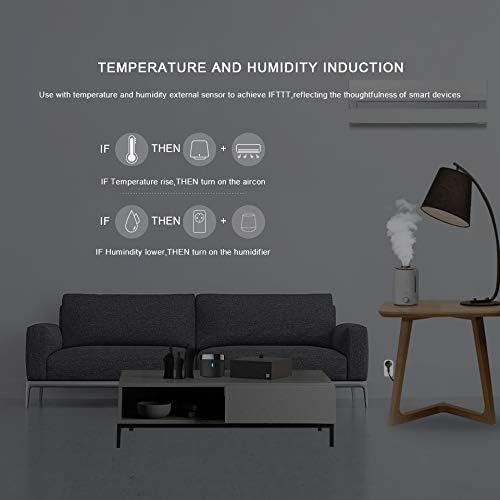 RM4 Mini telecomando IR intelligente WiFi Lavora con AlexaGoogle Home Smart Home Automation HTS2 Sesnor Cavo USB Rilevatore di Temperatura e umidit