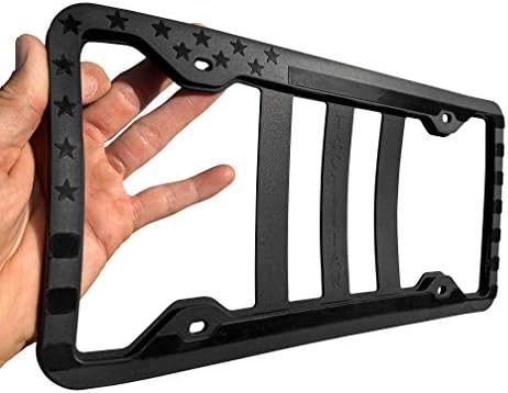 Silicone American Flag License Plate Frame Holder